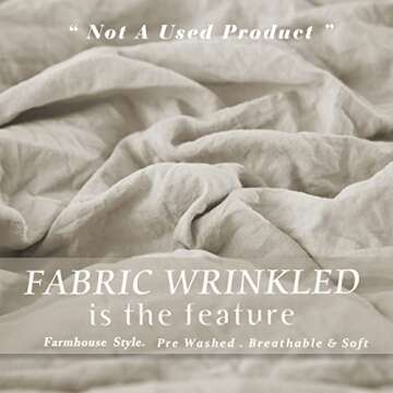 HIG Pre Washed Down Alternative Comforter Set Queen - Reversible Chic Quilt Design - Box Stitched wi...