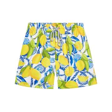 Kenny Flowers Men's Swim Trunks, Mid-Length Comfortable Swim Shorts, with Elastic Waistband, Mesh Li...