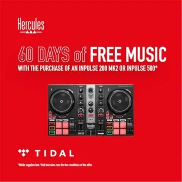 Hercules DJControl Inpulse 200 MK2 - Learn to DJ with Ease