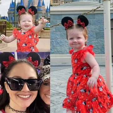 Charming Mouse Ear Hair Clips for All Ages