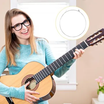 Molain 20-Pack Acoustic Guitar High E Strings - Bright Sound