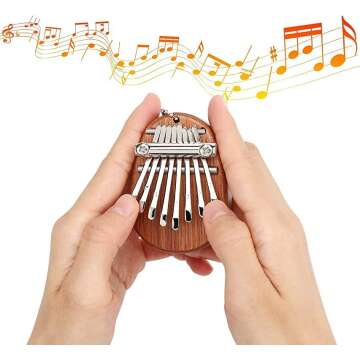 MIAODAM Kalimba - Tiny Pocket-Sized Musical Instrument for Beginners