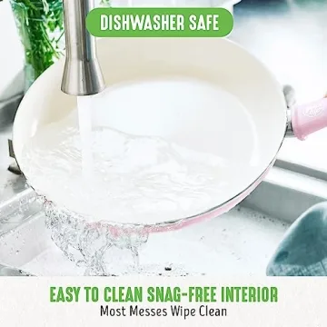 GreenLife Soft Grip Cookware Set Non-Toxic Ceramic Nonstick