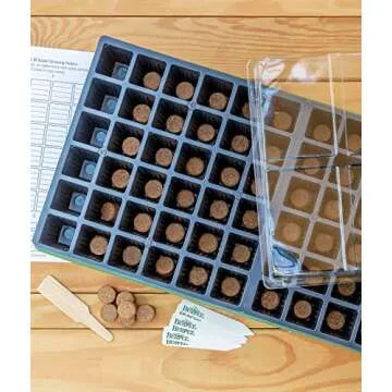 Burpee Indoor Seed Starting Kit with Organic Coconut Coir