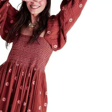 Chloefairy Women's Embroidered Maxi Dress for All Occasions