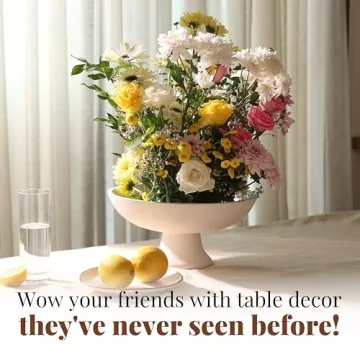 Folkulture 12-inch Wooden Fruit Bowl for Kitchen Decor