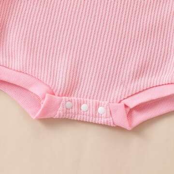 Cute Newborn Infant Baby Girl Oversized Sweatshirt Romper