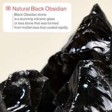 Rena Chris Gua Sha Facial Tools, Natural Jade Stone Guasha Tool, Manual Massage Sticks for Jawline Sculpting and Puffiness Reducing, Facial Massage Tool, Skin-Care Tool (Black)