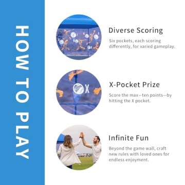 CROWN SHADES 10x10 Universal Canopy Game Sidewall - Accessories Pop Up Canopy Gaming Netting - Outdo...