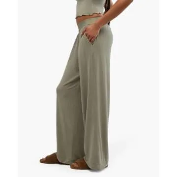 Cozy ROAONOCOMO Women’s Floral Two-Piece Pajama Set