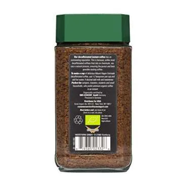 Mount Hagen 3.53oz Organic Freeze Dried Instant Decaf Coffee- 6 Pack | Eco-friendly, Fair-Trade Decaffeinated Coffee Made From Organic Medium Roast Arabica Beans [6x 3.53oz Jar]
