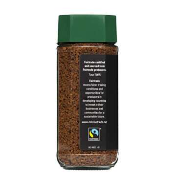 Mount Hagen 3.53oz Organic Freeze Dried Instant Decaf Coffee- 6 Pack | Eco-friendly, Fair-Trade Decaffeinated Coffee Made From Organic Medium Roast Arabica Beans [6x 3.53oz Jar]