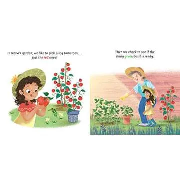 Nana's Garden Family Stories - A Whimsical Reading Adventure