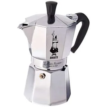 Bialetti 6-Cup Moka Express: Authentic Italian Coffee Maker