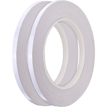Hotop 1/4 Inch Quilting Sewing Tape - Wash Away Tape (2 Rolls)