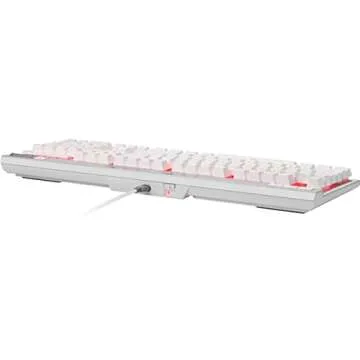 Corsair K70 PRO RGB Optical-Mechanical Gaming Keyboard - OPX Linear Switches, PBT Double-Shot Keycaps, 8,000Hz Hyper-Polling, Magnetic Soft-Touch Palm Rest - NA Layout, QWERTY - White