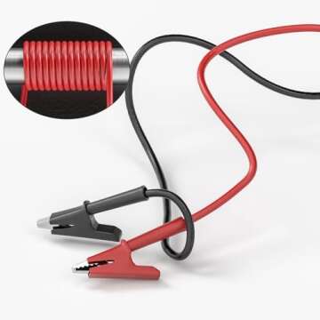 Goupchn Alligator Clips for Electrical Testing - 6 Colors