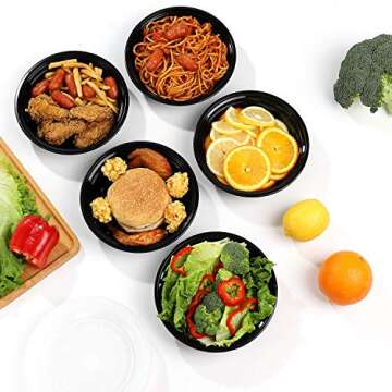 Round Meal Prep Containers for Easy Meal Planning