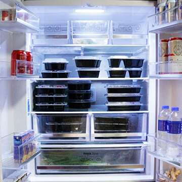 Round Meal Prep Containers for Easy Meal Planning