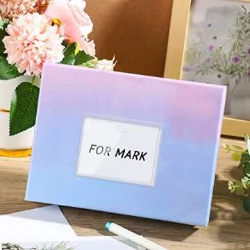 Chinco 30 Pack Self Adhesive Index Card Pockets with Top Open for Loading Ideal Card Holder for Organizing and Protecting Your Index Crystal Clear Plastic(2.75 x 3.5 Inches)