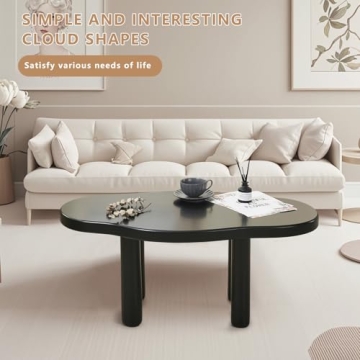 Cloud Coffee Table with Modern Design - Easy Assembly