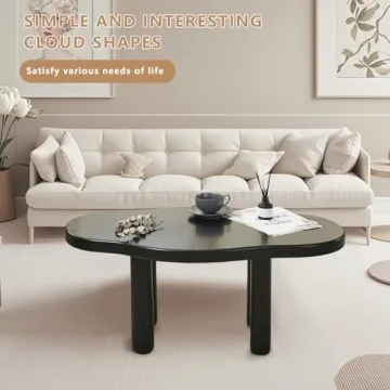 Cloud Coffee Table with Modern Design - Easy Assembly