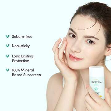 ETUDE Sunprise Mild Airy Finish Sunscreen SPF50+ | Non-Sticky Protection