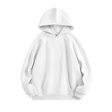 ANRABESS Women Hoodies Oversized Fleece Long Sleeve Comfy Casual Basic Pullover Sweatshirts 2024 Fal...