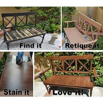 Retique It Liquid Wood Quart - Stainable Wood Fiber Paint