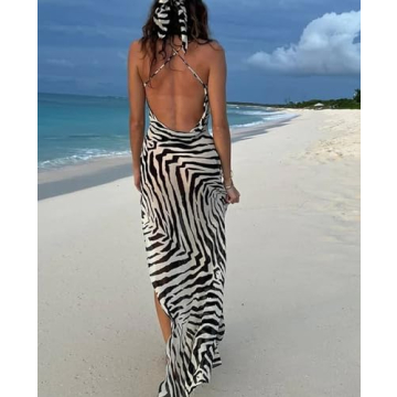 Women Leopard Print Tube Dress for Parties and Nights Out