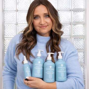 Hairitage Power Punch Anti-Dandruff Pre-Wash Booster with Apple Cider Vinegar - Eliminates Scalp Itching + Irritation + Flaking - For Oily + Dry Scalps 4 fl. Oz