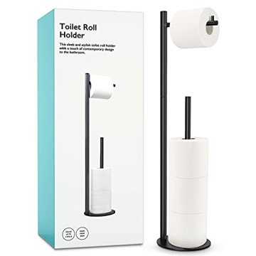 Elegant Toilet Paper Holder Stand for Modern Bathrooms