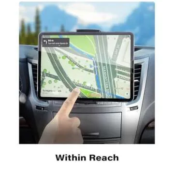 Versatile APPS2Car CD Slot Tablet Car Mount for Road Trips