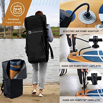 Inflatable Stand Up Paddle Board with Complete Accessories Package