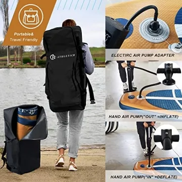 Inflatable Stand Up Paddle Board with Complete Accessories Package