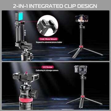 ULANZI MT-44 Extendable Phone Tripod