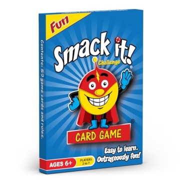 Arizona GameCo Smack It! – Fast-Paced Family Card Game for Kids Age 6-12, Fun Gift Idea