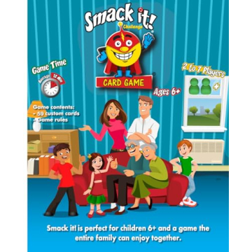 Arizona GameCo Smack It! Family Card Game for Kids
