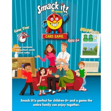 Arizona GameCo Smack It! Family Card Game for Kids