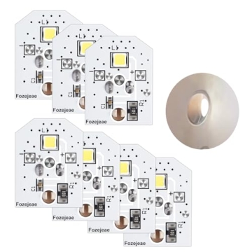 7PCS WR55x11132 GE Refrigerator Light Bulb Replacement LED Upgrade