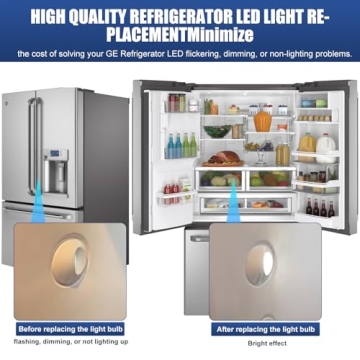 Upgrade Your GE Refrigerator with 7 LED Bulbs