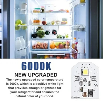 Upgrade Your GE Refrigerator with 7 LED Bulbs