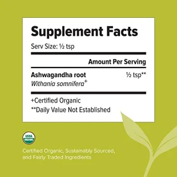 Organic Ashwagandha Powder for Vitality and Stress Relief