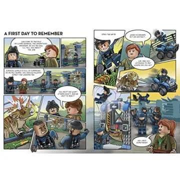 LEGO® Jurassic World™: Dinosaur Adventures Activity Book (with ACU guard minifigure)