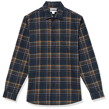 Amazon Essentials Men's Flannel Shirt Slim-Fit Style