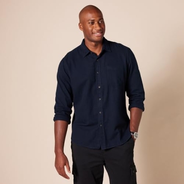 Amazon Essentials Men's Flannel Shirt Slim-Fit Style