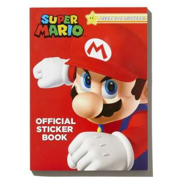 Super Mario Sticker Book: 800+ Official Stickers!