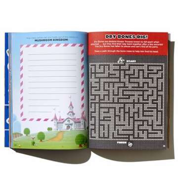 Super Mario Sticker Book: 800+ Official Stickers!