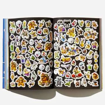 Super Mario Sticker Book: 800+ Official Stickers!
