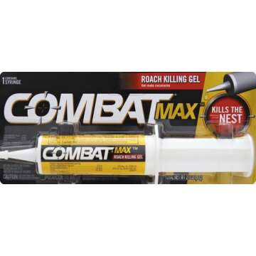 Combat Max Roach Killing Gel for Effective Indoor and Outdoor Pest Control